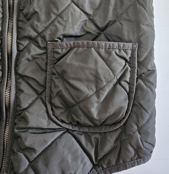 41 Hawthorne quited green vest with zipper  size Medium - Picture 3 of 5